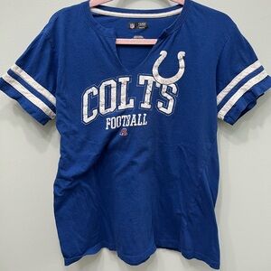 Women's Indianapolis COLTS NFL women's (XL) v-neck tee shirt !